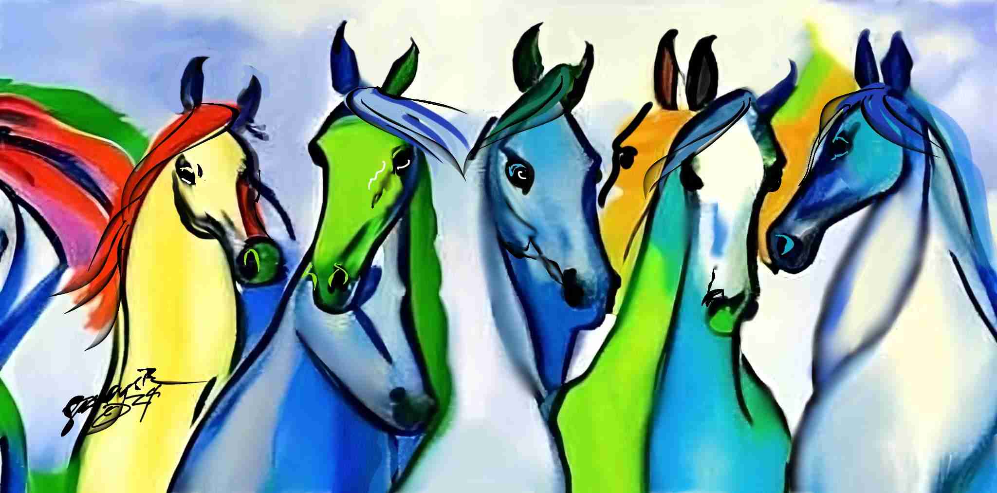 Wild Horses by Stacey Mayer