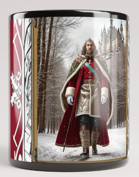 Good King Wenceslas art by Stacey Mayer