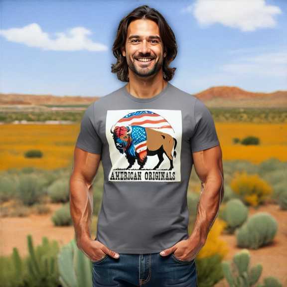 8american grey t shirt